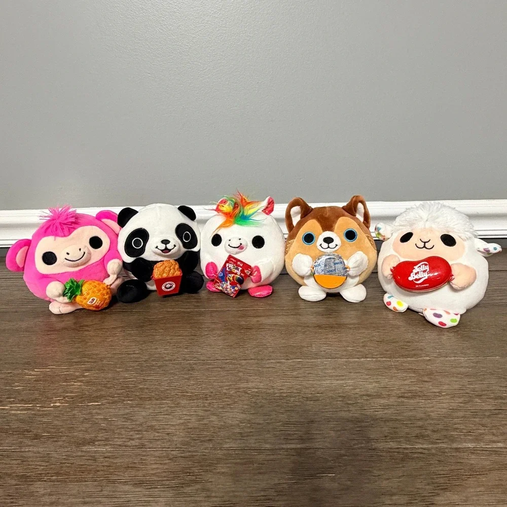Snackles Series 2 Panda Express Froot Loops Jelly Belly Sonic Dole Monkey Set